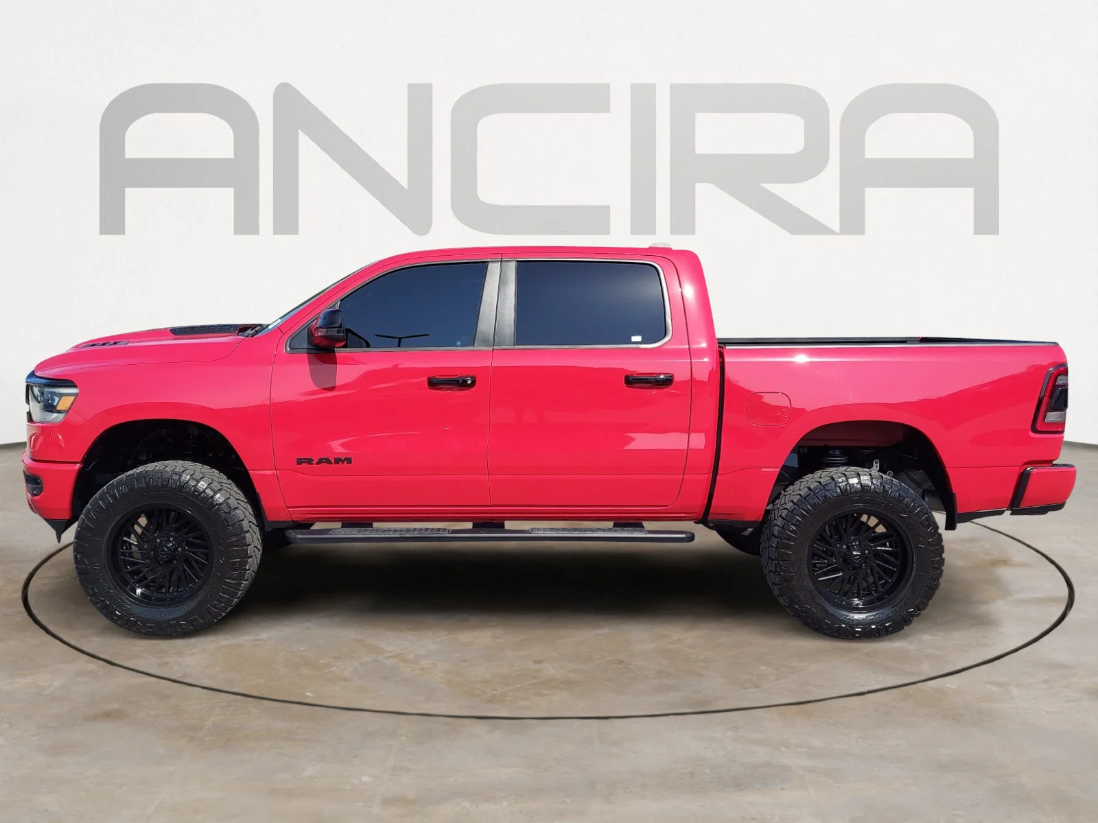 Used 2024 Flame Red Clearcoat Ram Laramie image 7
