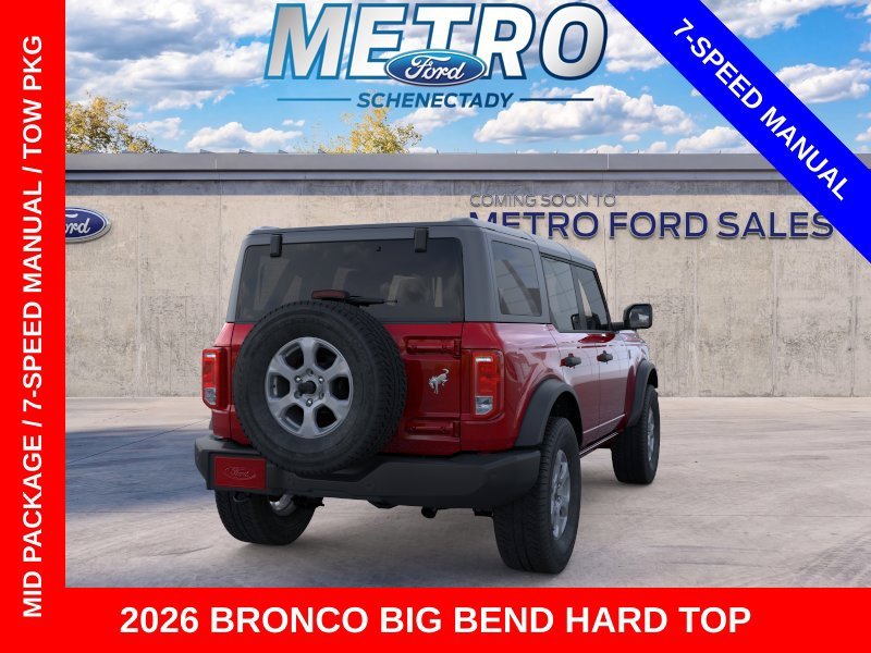 New 2026 Ruby Red Metallic Tinted Clearcoat Ford Big Bend image 8