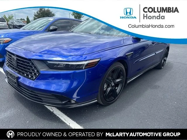 Used 2024 Blue Honda Sport-L image 1