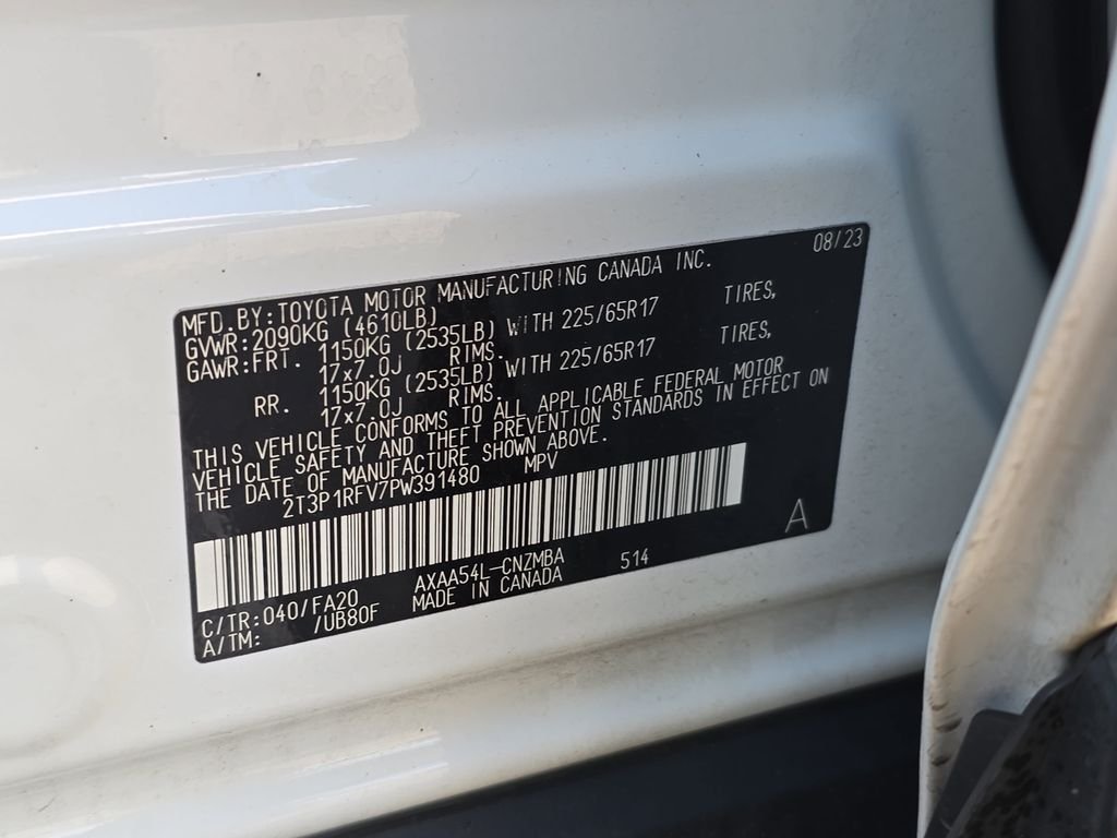 Certified Used 2023 White Toyota XLE image 37
