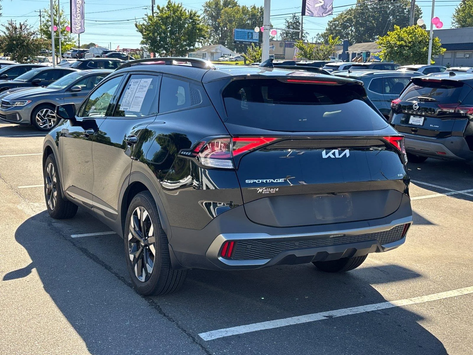 Used 2024 Ebony Black Kia X-Line image 3