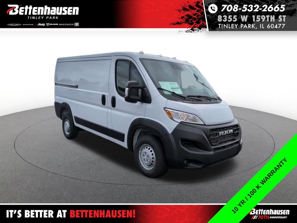 New 2026 Bright White Clearcoat RAM Low Roof image 3