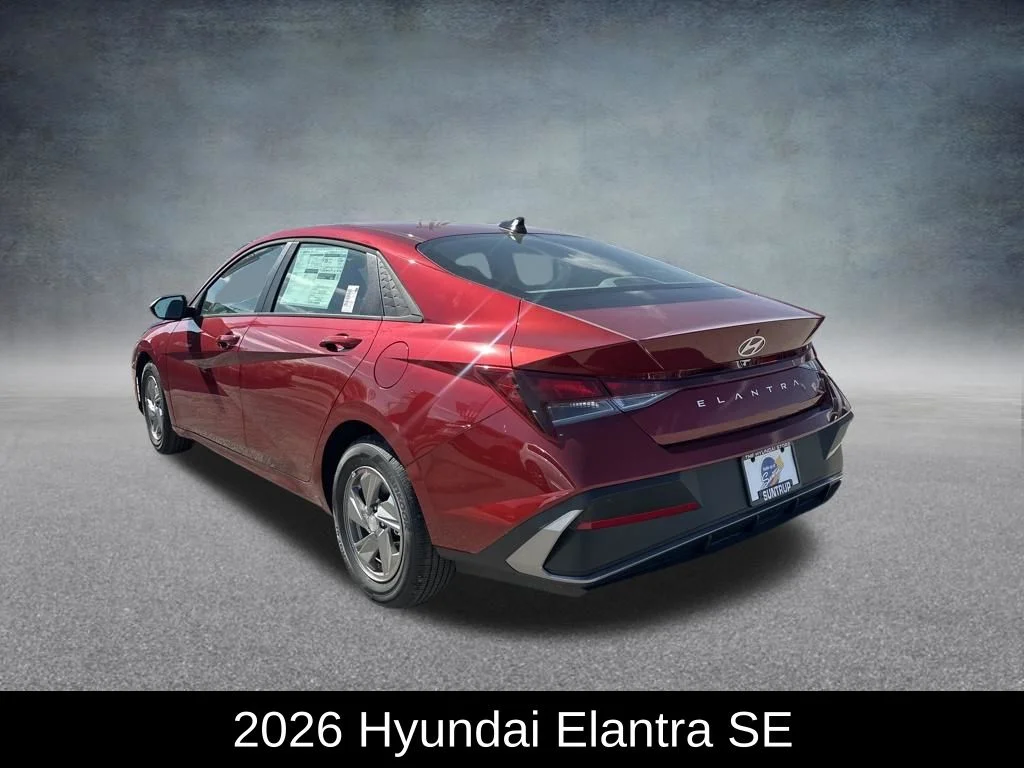 Used 2026 Ultimate Red Hyundai SE image 3