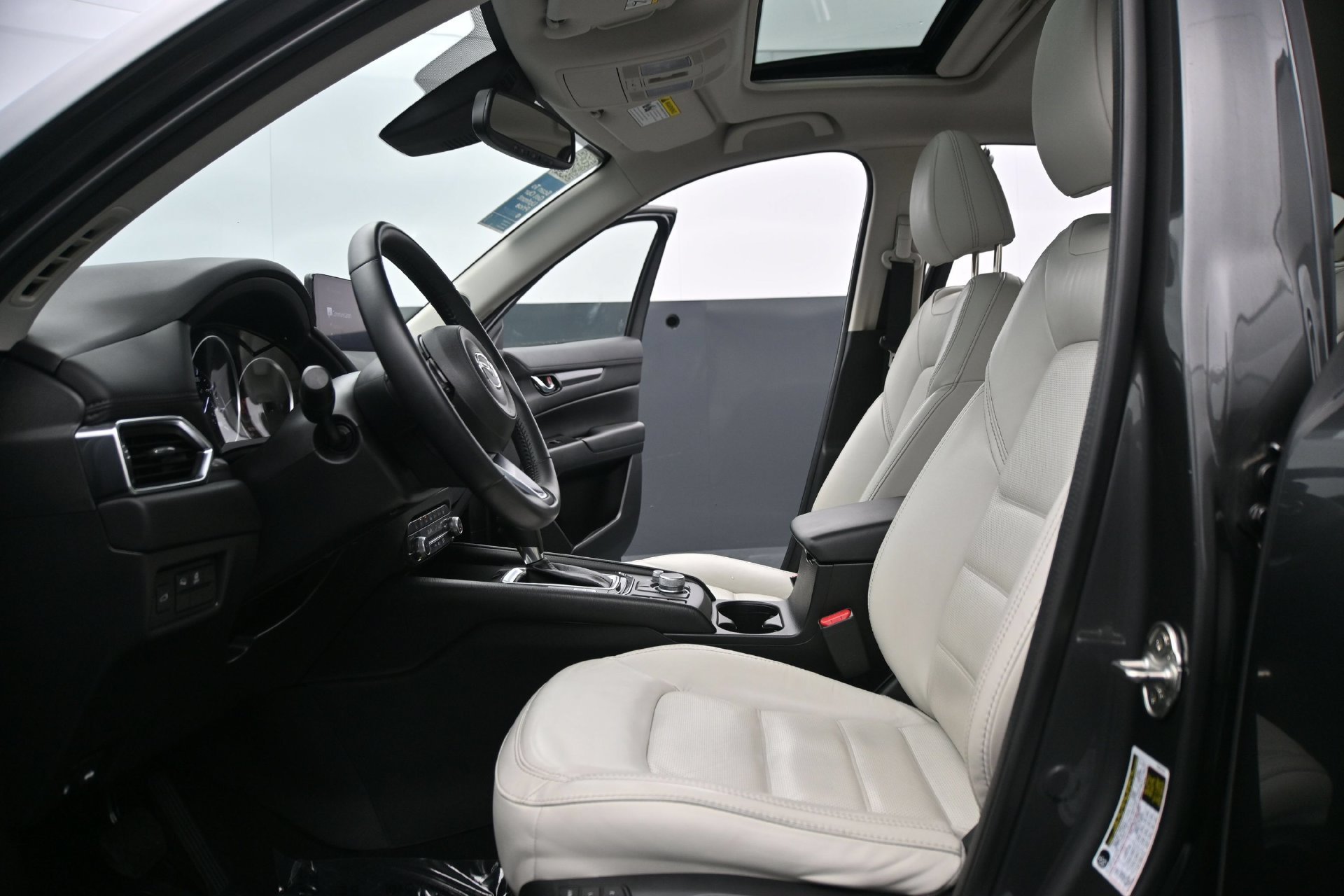 Used 2021 Machine Gray Metallic Mazda Touring AWD image 20