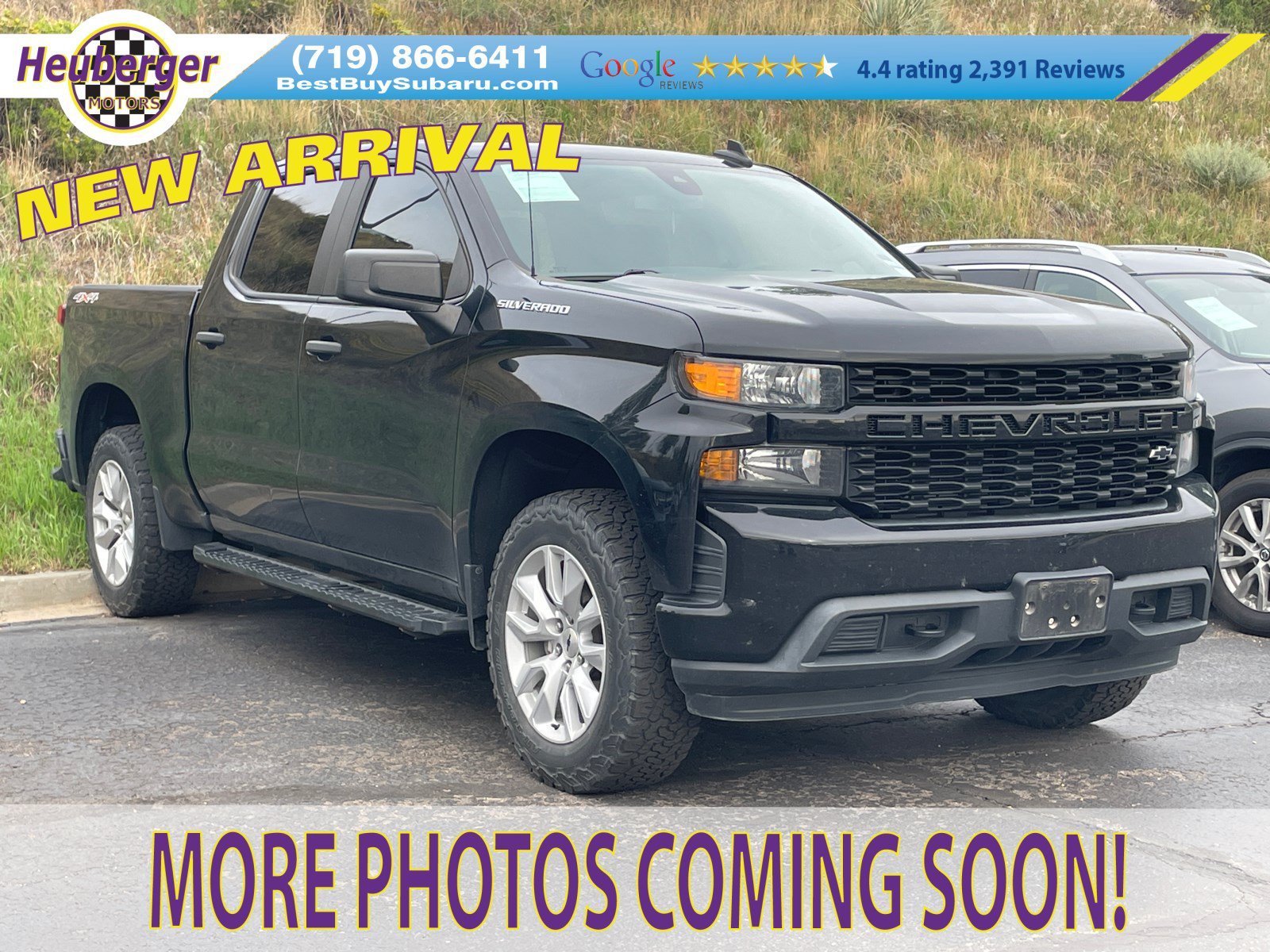 Used 2022 Black Chevrolet Custom image 1