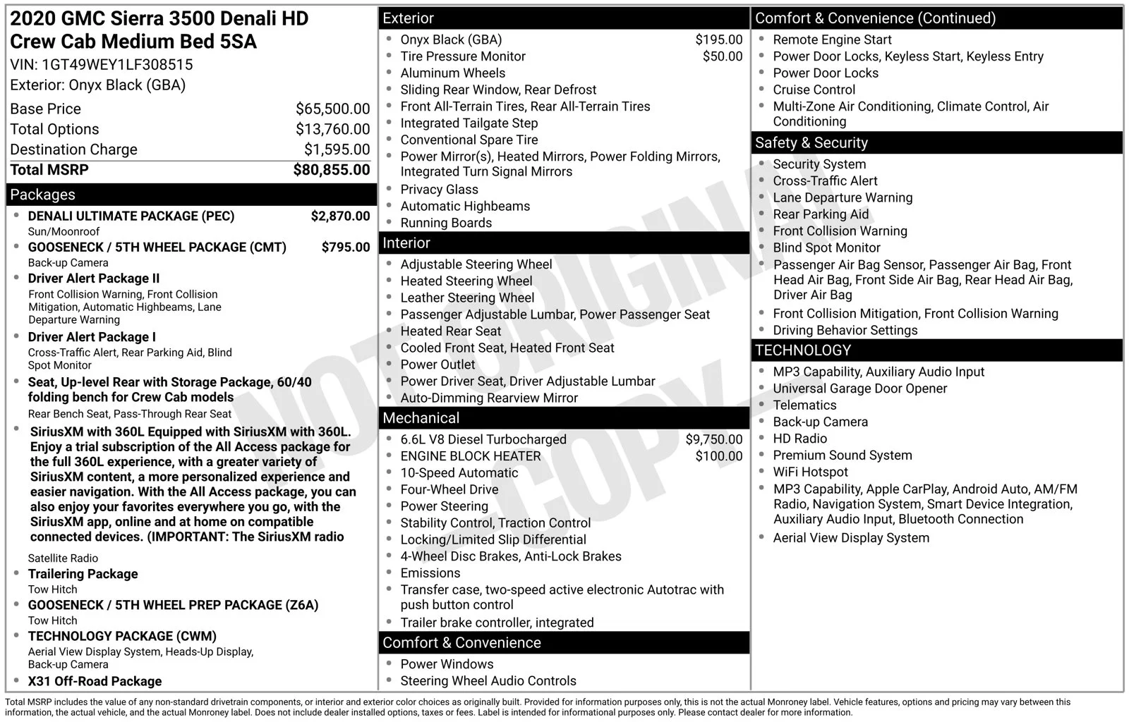 Used 2020 Black GMC Denali image 4