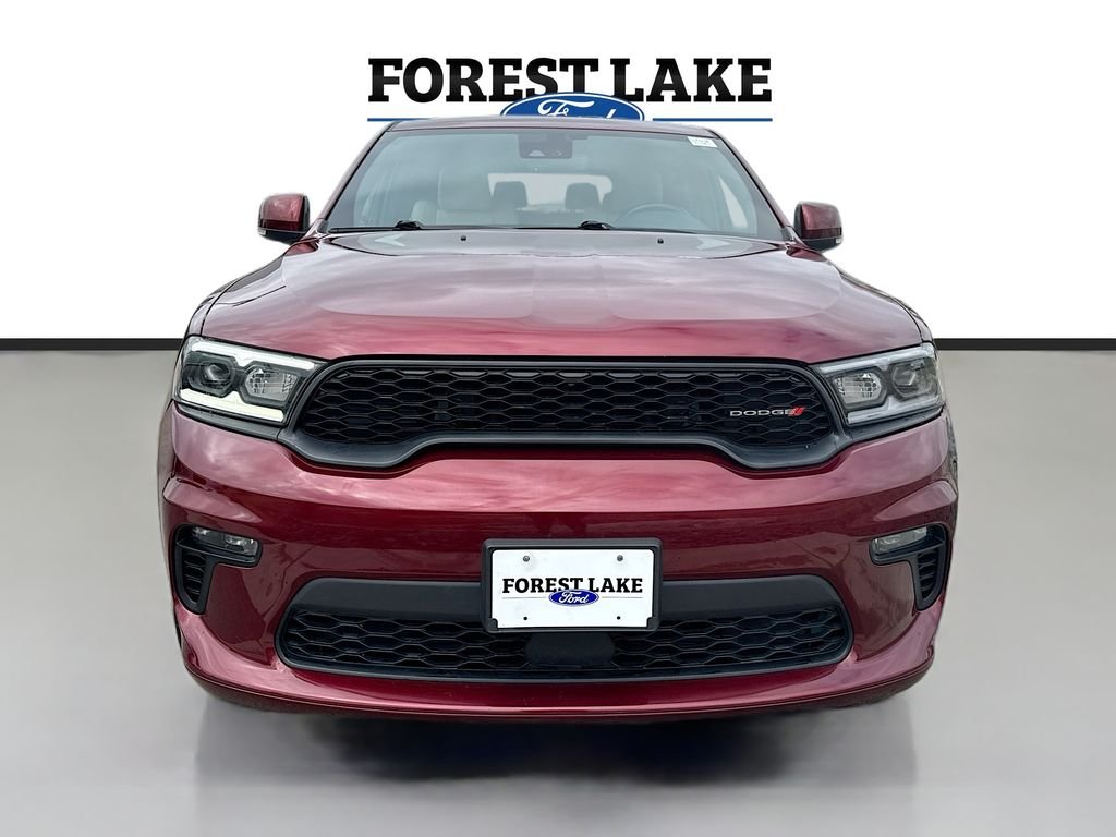 Certified 2021 Dodge Durango GT Plus with VIN 1C4RDJDG2MC598346 for sale in Forest Lake, Minnesota