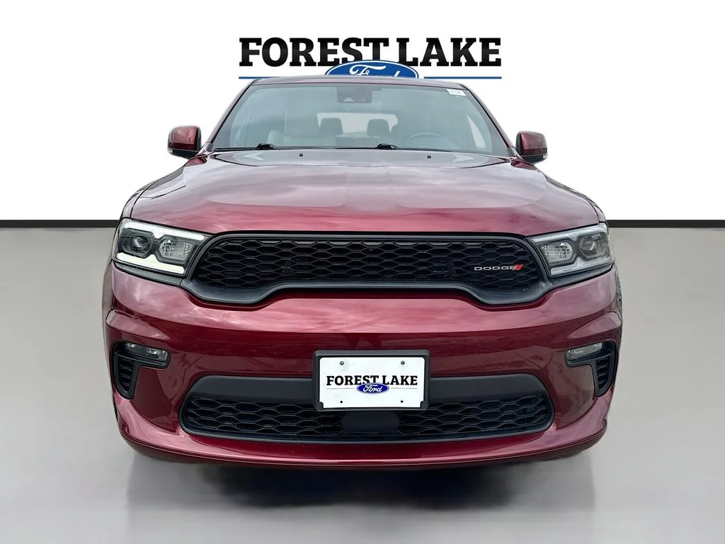 Certified 2021 Dodge Durango GT Plus with VIN 1C4RDJDG2MC598346 for sale in Forest Lake, Minnesota