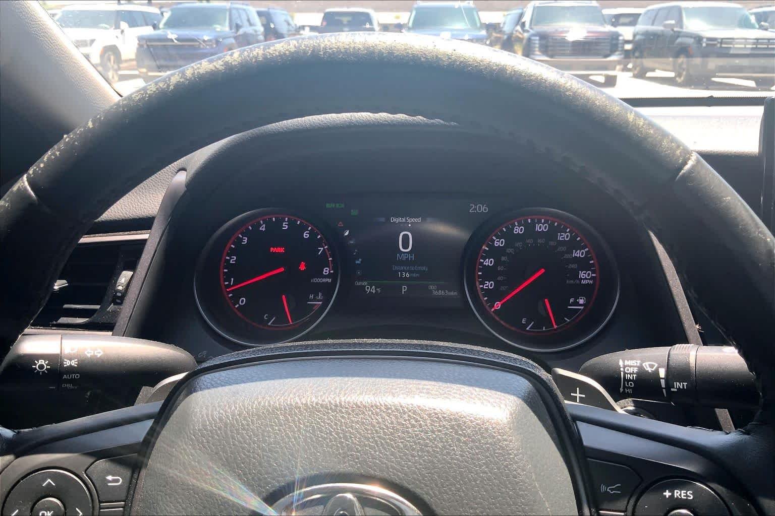 Used 2023 Supersonic Red Toyota XSE image 26