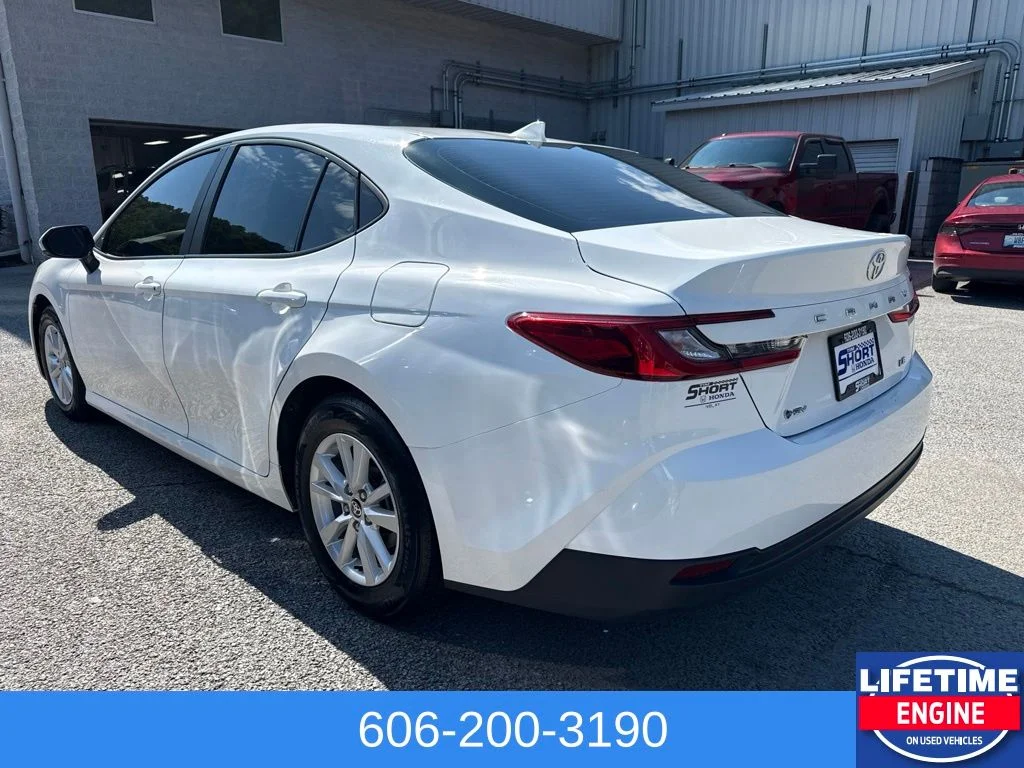 Used 2025 White Toyota LE image 9