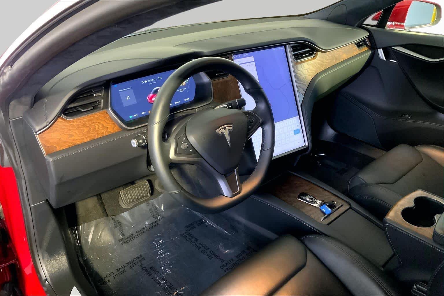 Used 2019 Red Multi-Coat Tesla 100D image 17