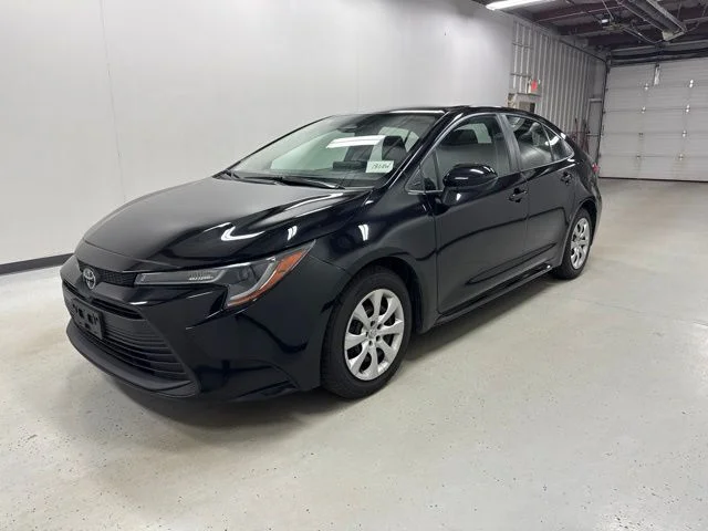 Certified Used 2024 Black Toyota LE image 1