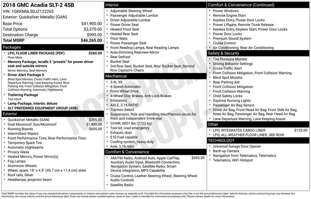 Used 2018 Quicksilver Metallic GMC SLT-2 image 11