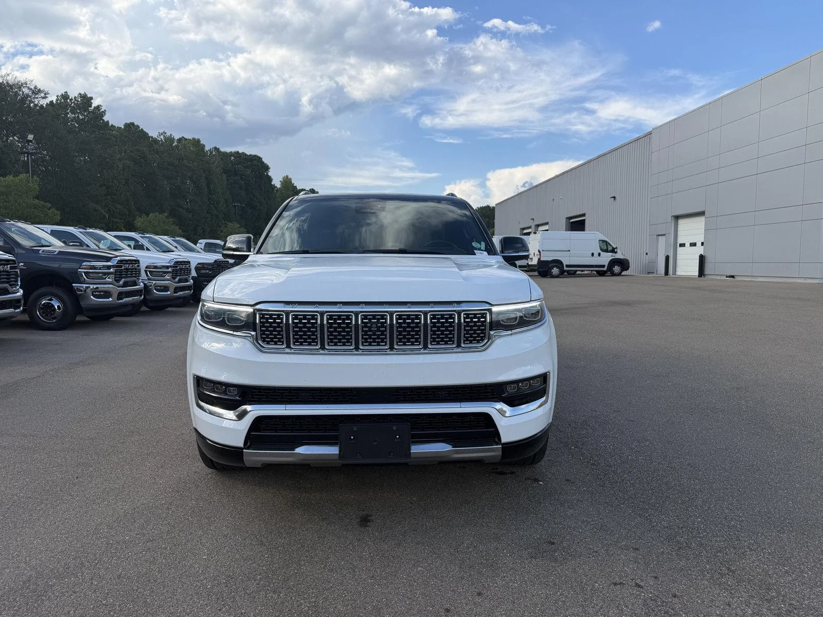 Used 2023 Bright White Clearcoat Jeep Series II image 2