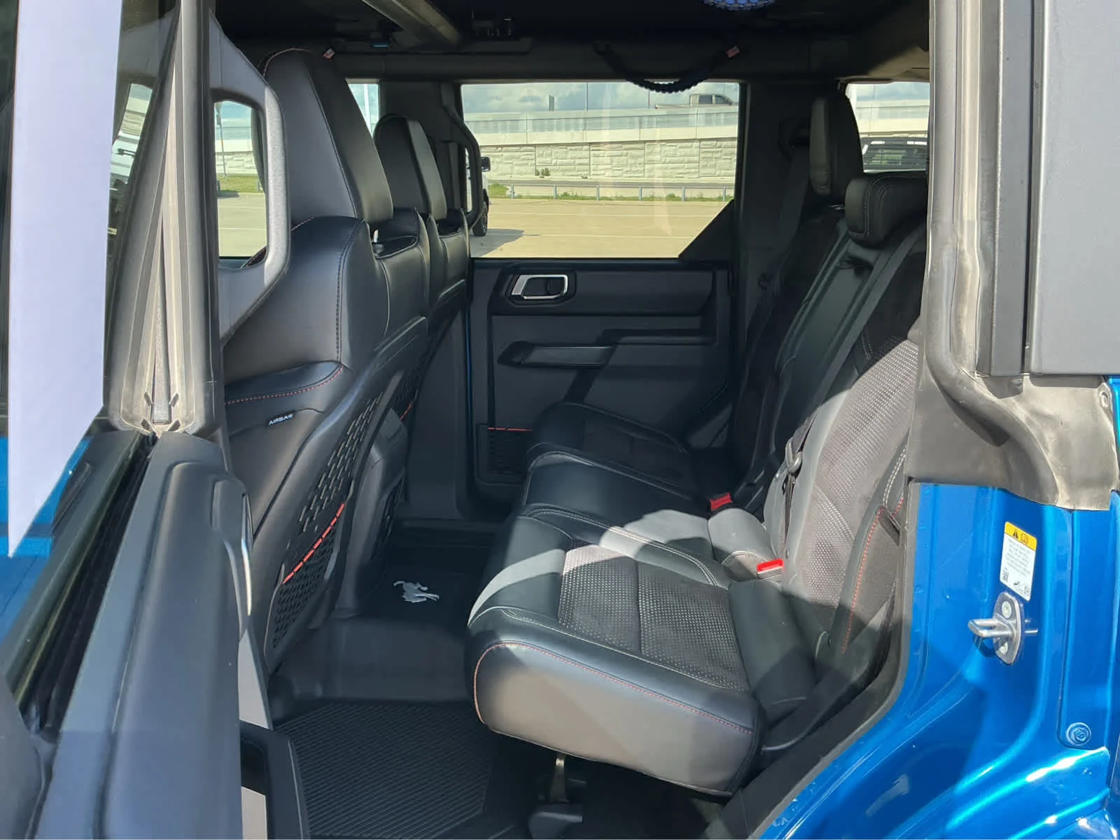 Used 2024 Velocity Blue Metallic Ford Raptor image 15