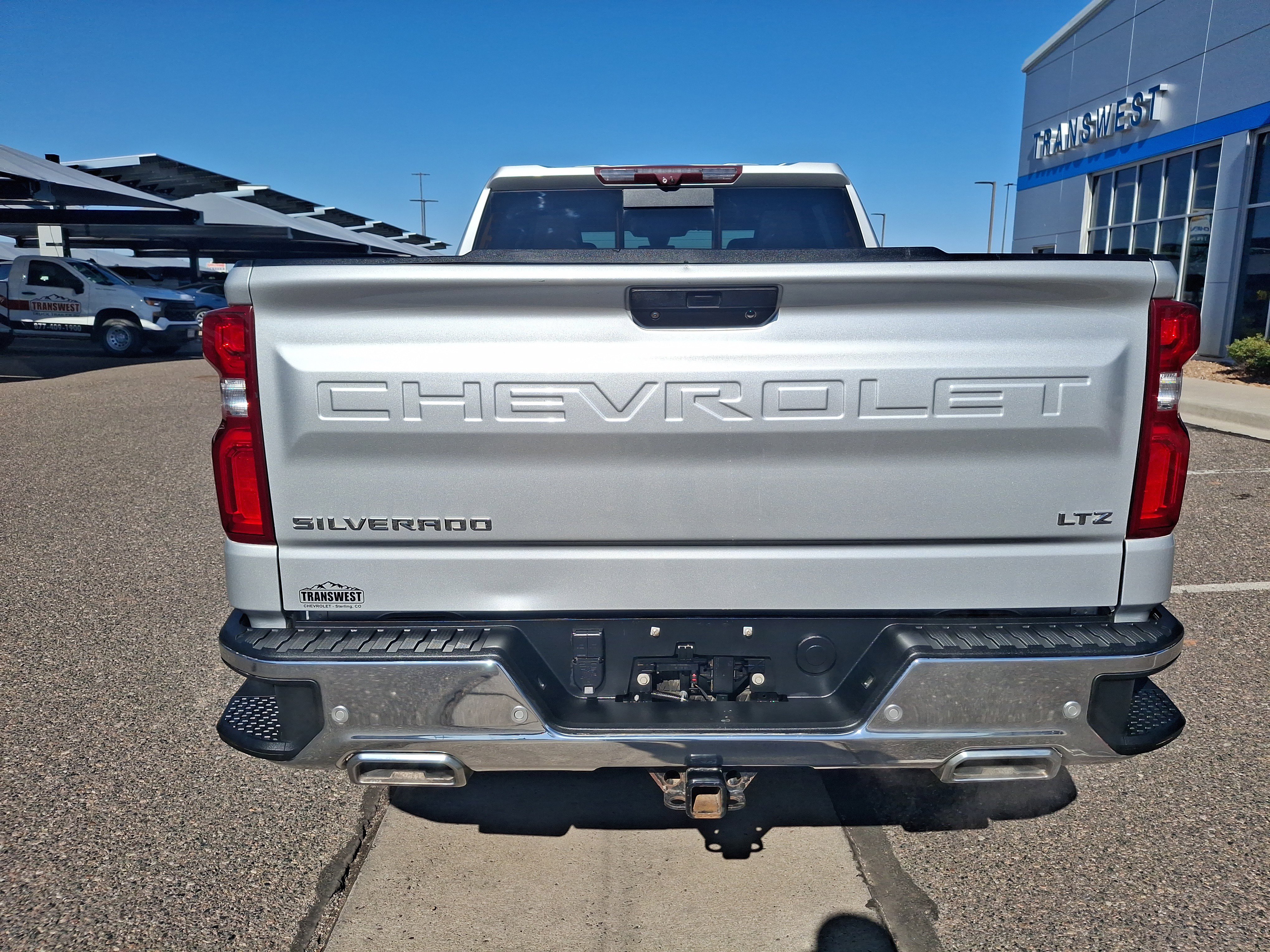 Used 2020 SILVER ICE METALLIC Chevrolet LTZ image 4