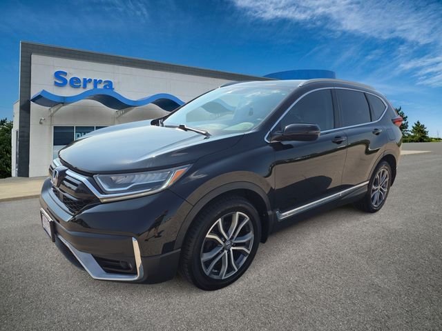 Used 2020 Crystal Black Pearl Honda Touring image 1