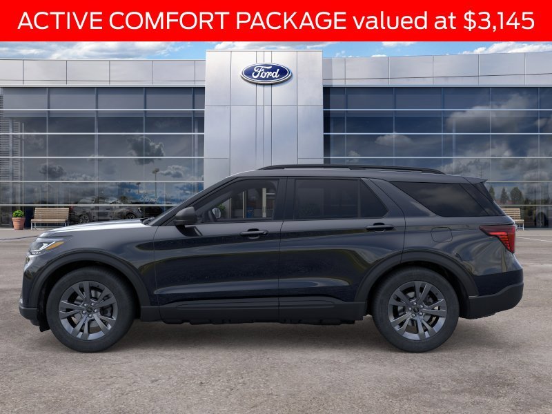 New 2026 Agate Black Metallic Ford Active image 3