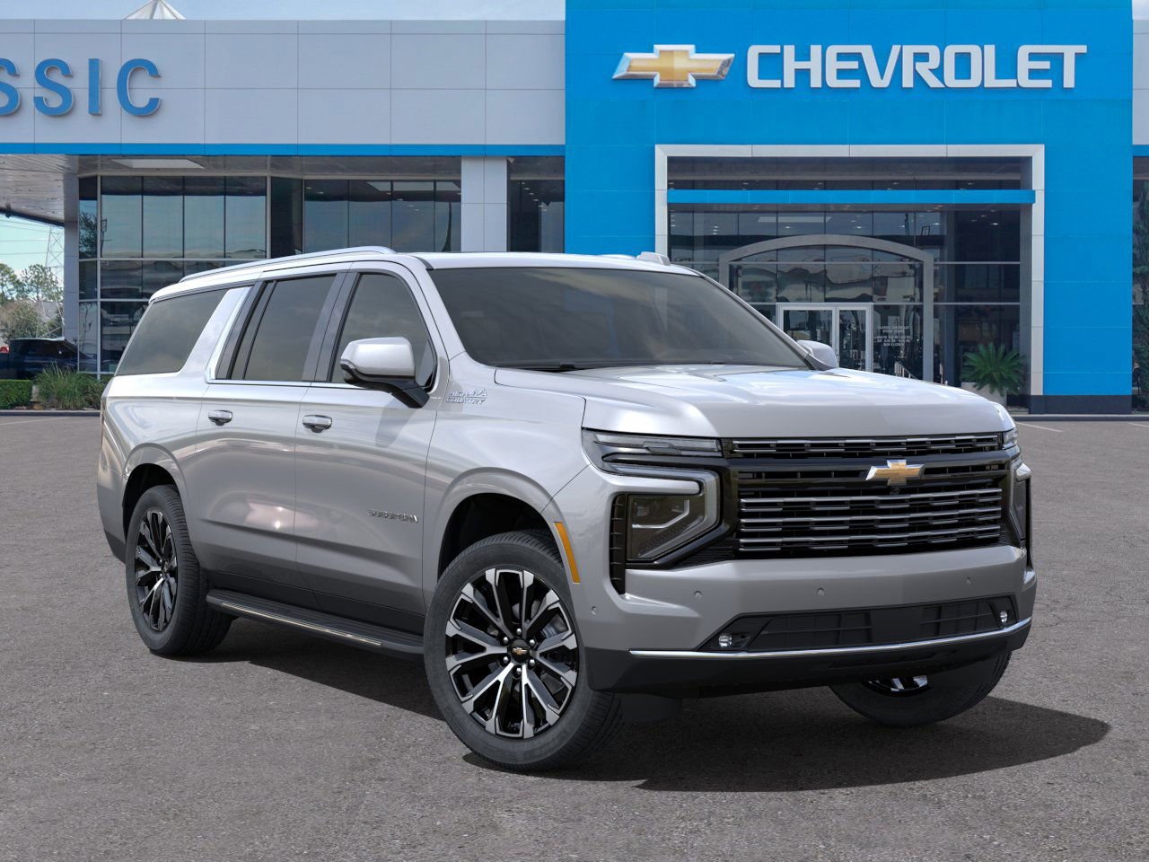 2025 Chevrolet Suburban High Country Gray at Classic Elite Chevrolet Hwy 6