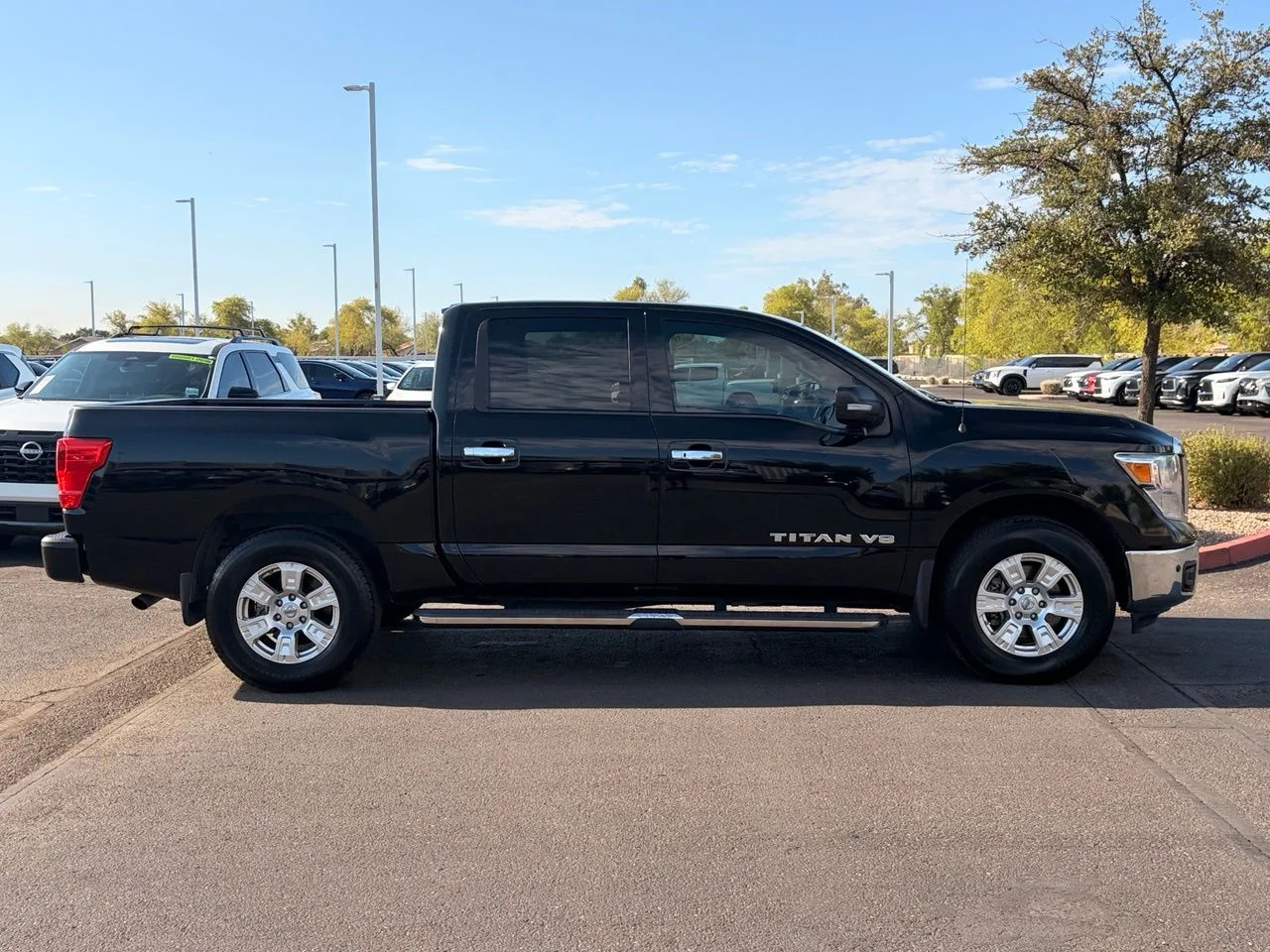 Used 2018 Magnetic Black Nissan SV image 6