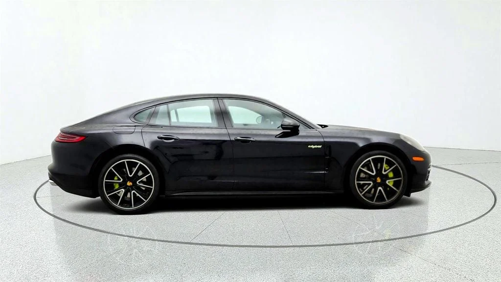 Used 2018 Jet Black Metallic Porsche 4 E-Hybrid w/ Premium Pkg Plus & 21