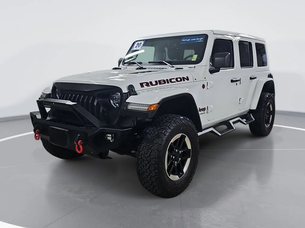 Used 2020 White/off-white Jeep Unlimited Rubicon image 9