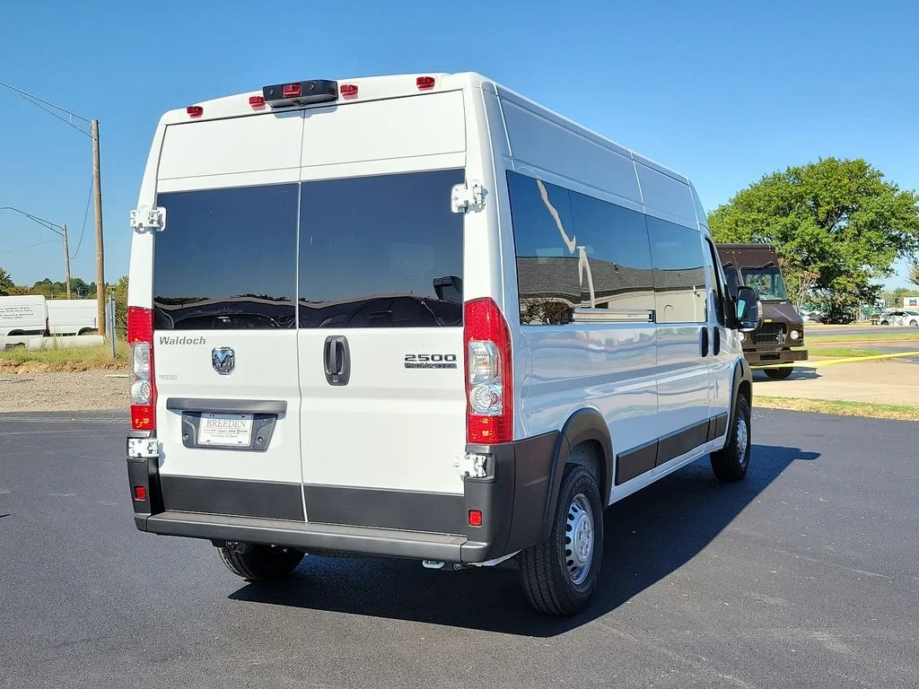 New 2024 Bright White Clear-Coat Exterior Paint RAM High Roof image 5