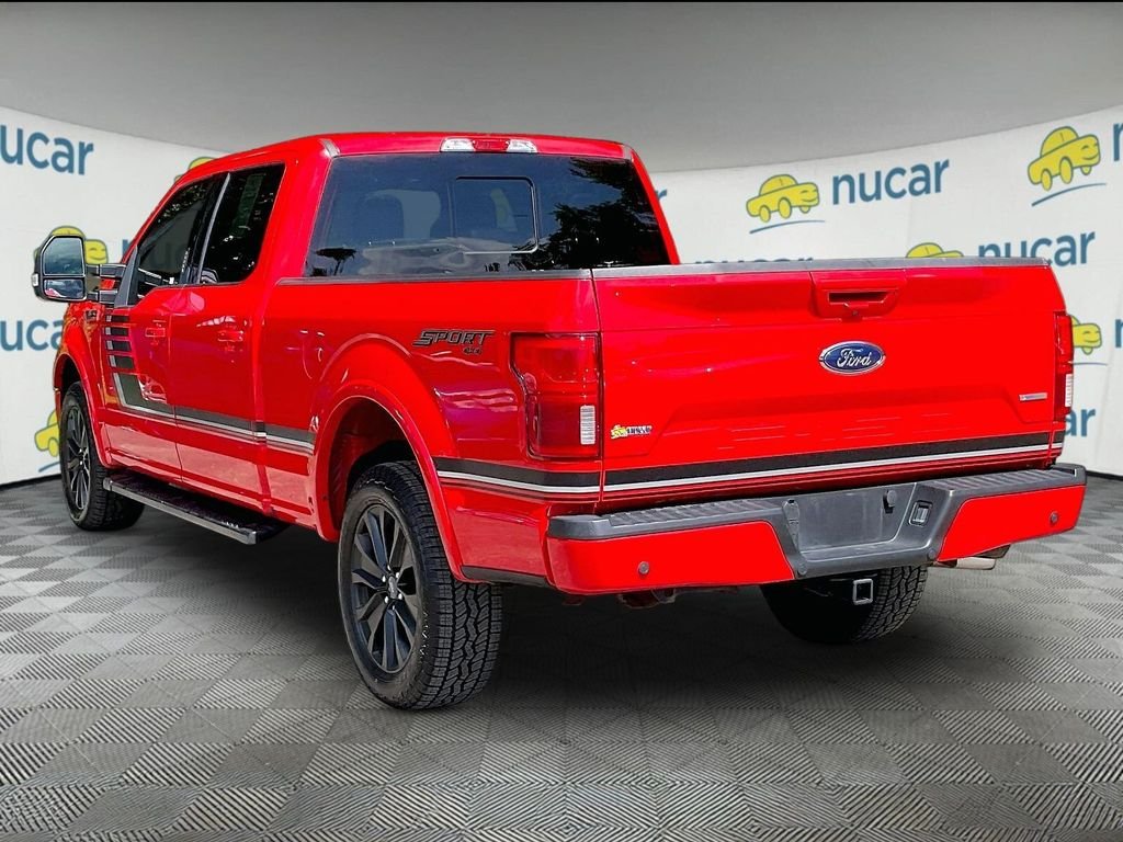Used 2019 Red Ford Lariat image 4