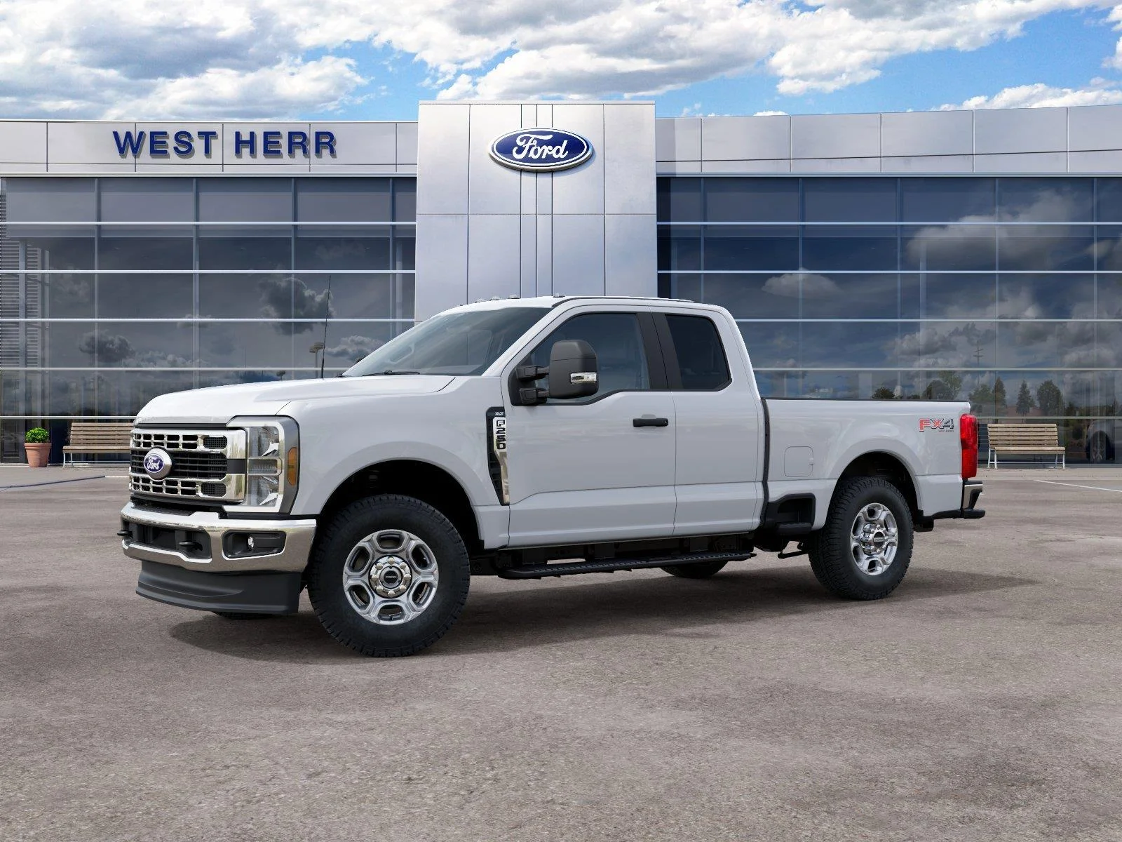 New 2027 Oxford White Ford F-250® XLT image 2