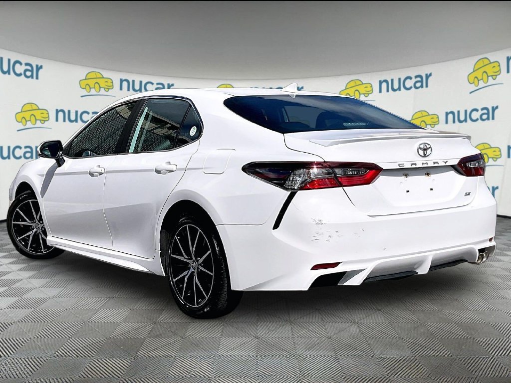 Used 2021 White Toyota SE image 4