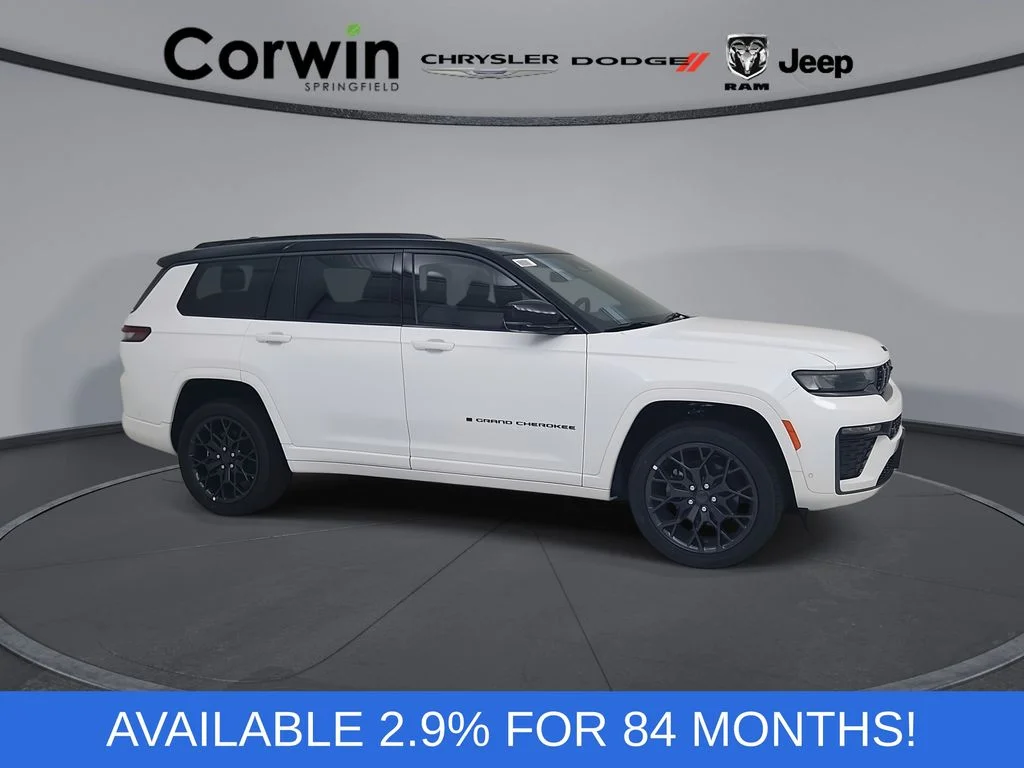 New 2026 Bright White Clear-Coat Exterior Paint Jeep Summit image 1