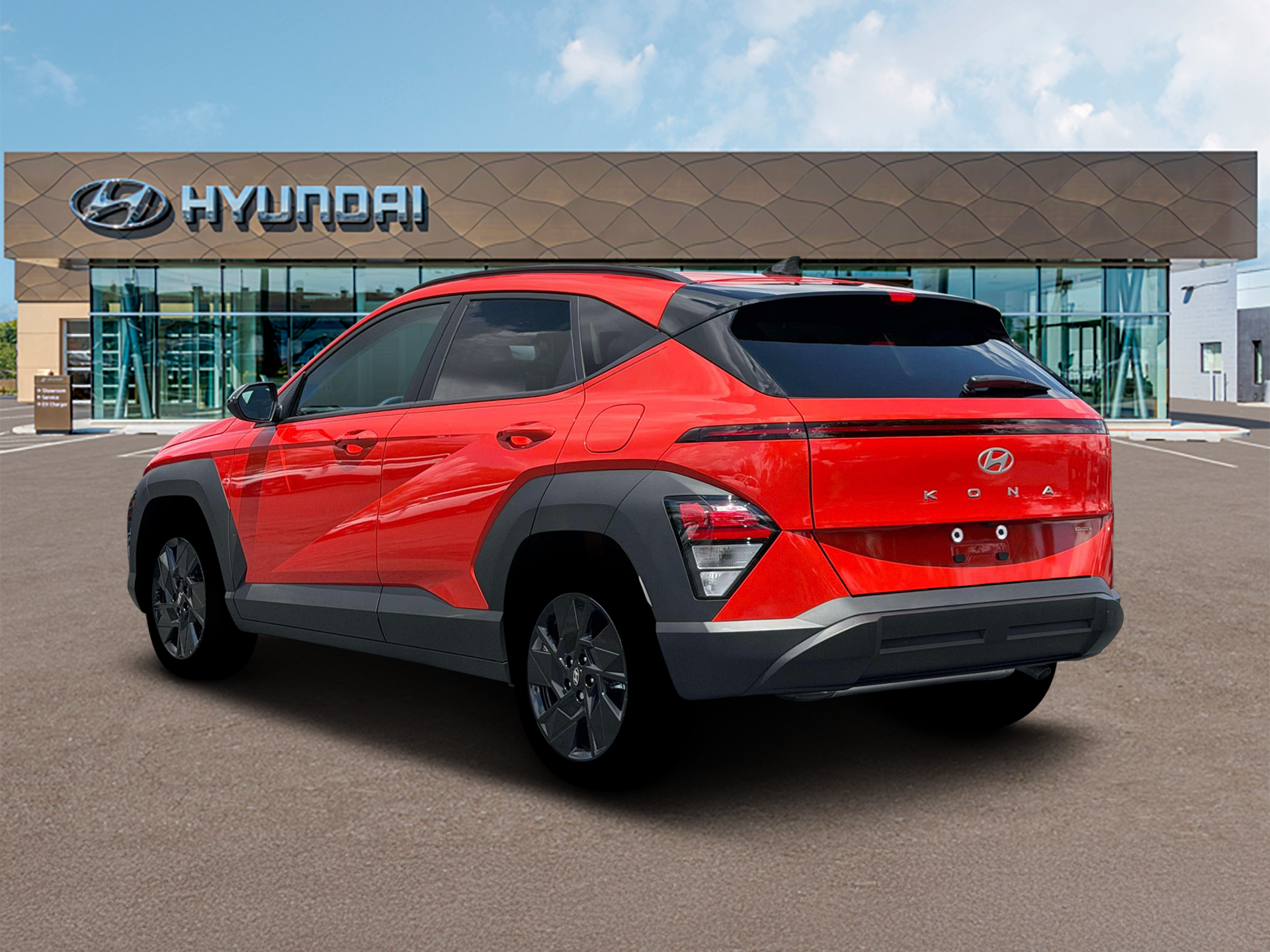 New 2026 Soultronic Orange Pearl Hyundai SEL Sport AWD image 5