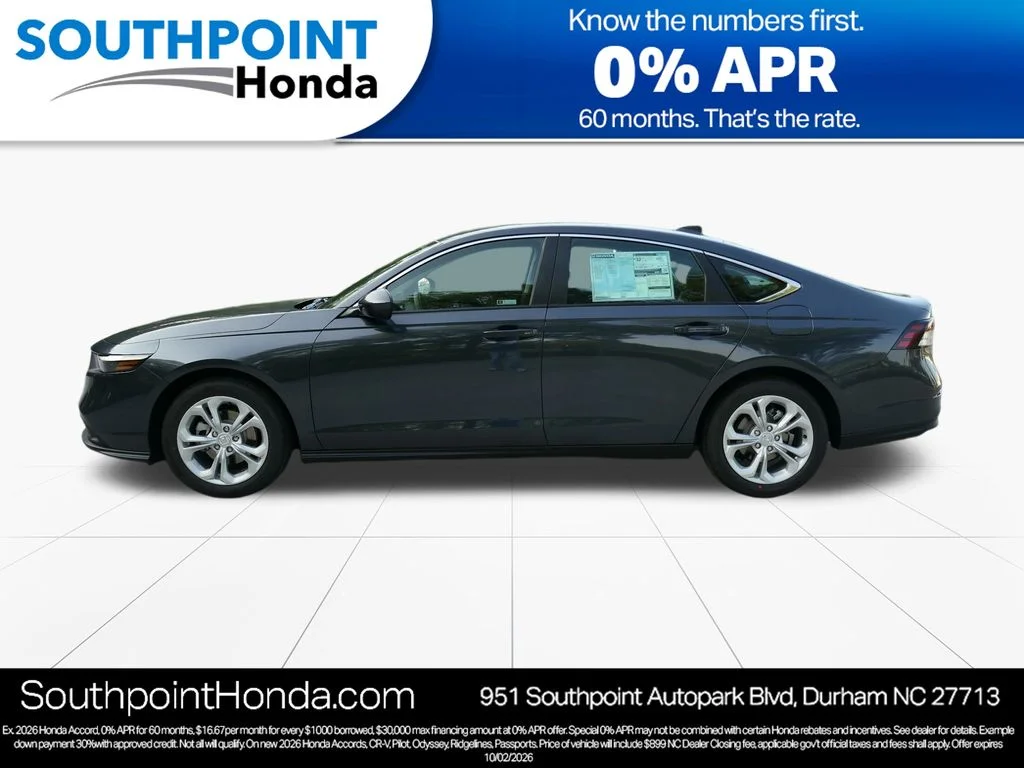 New 2026 Meteorite Gray Metallic Honda LX image 5