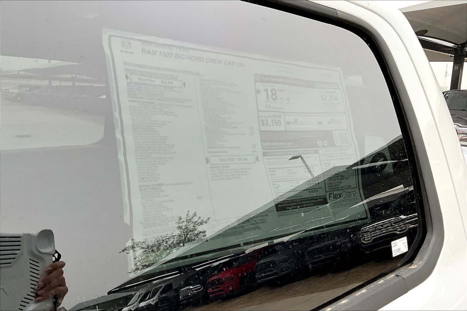 New 2026 Bright White Clear-Coat Exterior Paint RAM Big Horn image 17