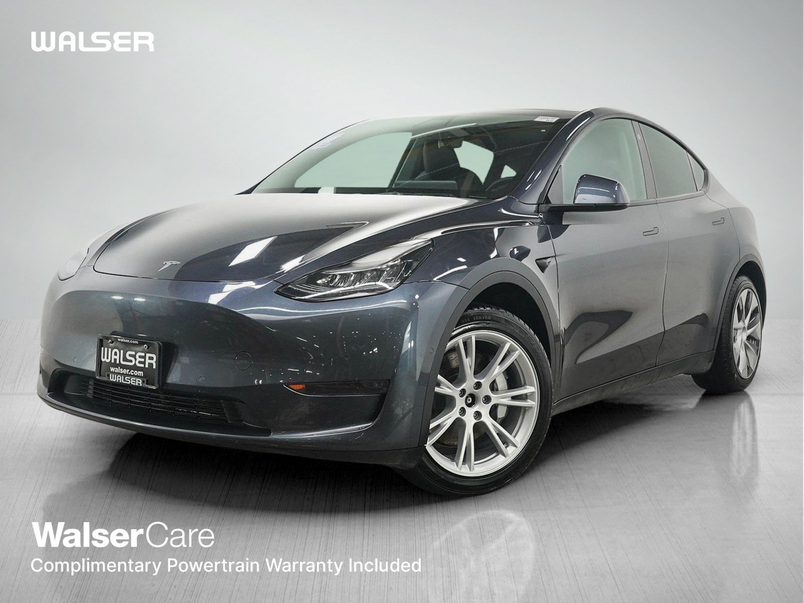 Used 2021 Gray Tesla Long Range image 1