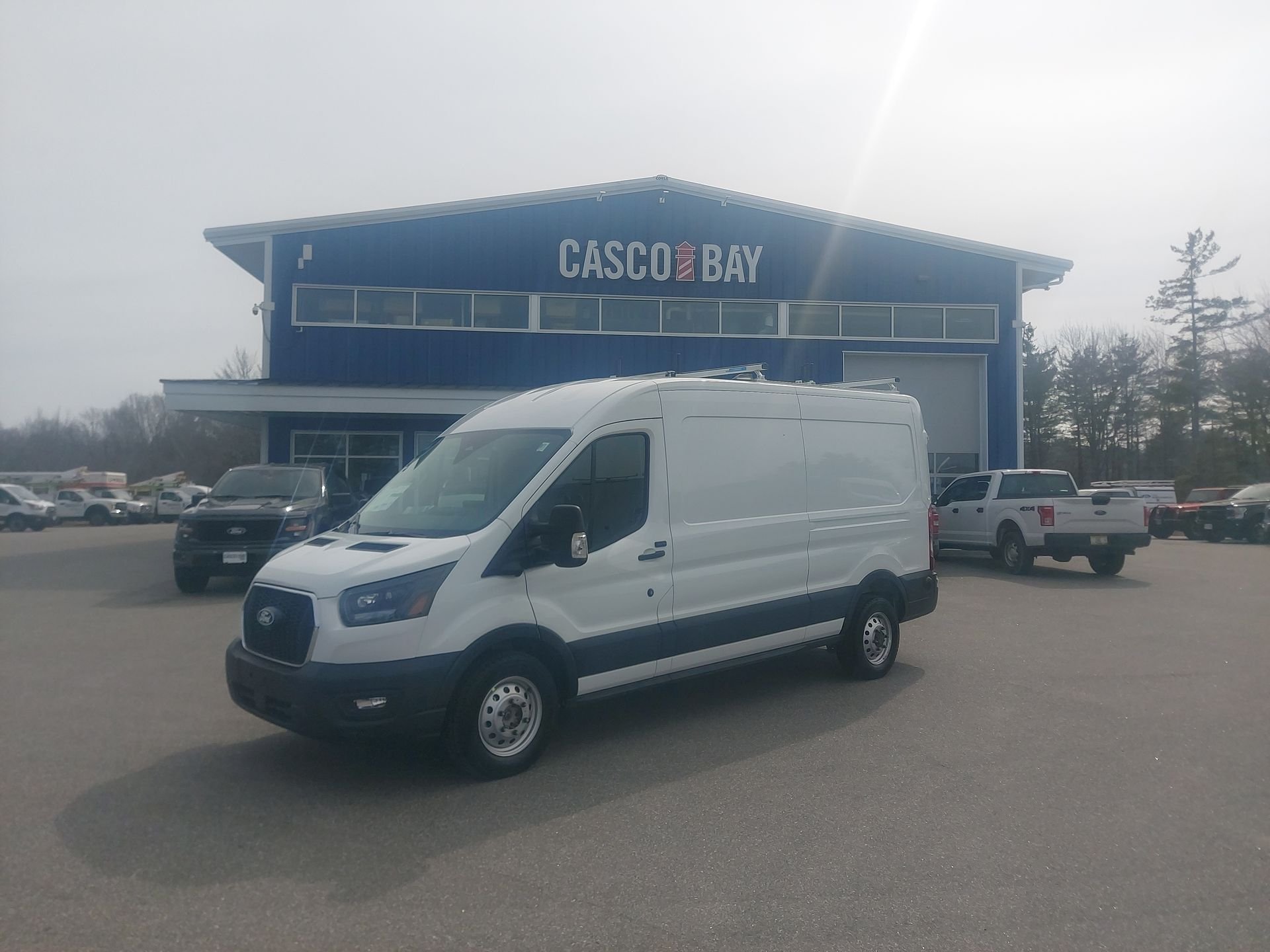 New 2026 Oxford White Ford Cargo Van image 1