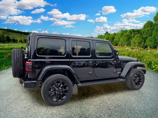 Certified Used 2022 Black Jeep Unlimited Sahara High Altitude image 6