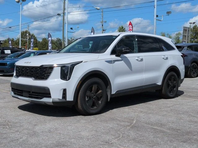 New 2026 Glacial White Pearl Kia LX image 1