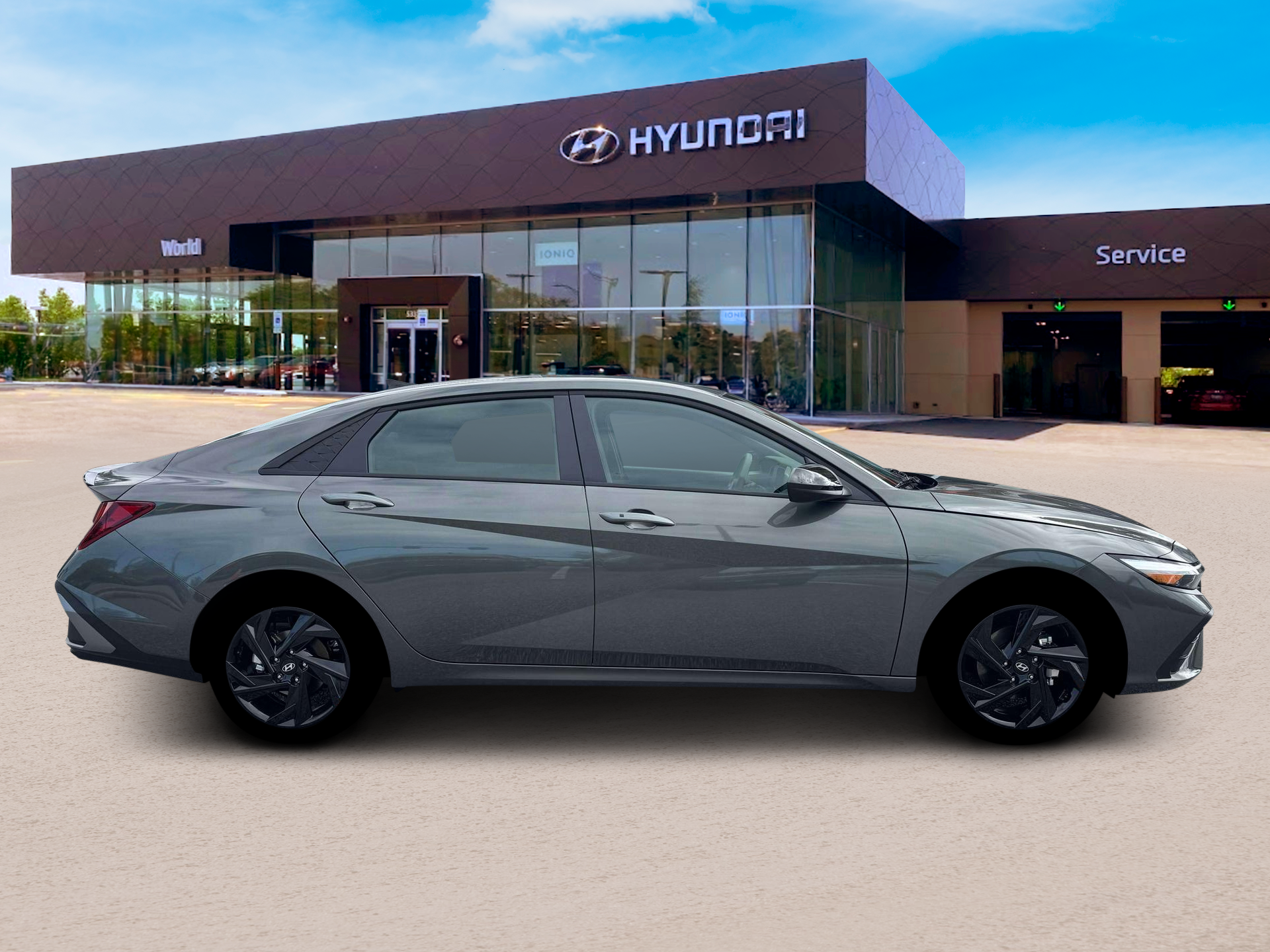 New 2026 Amazon Gray Hyundai SEL Sport image 9