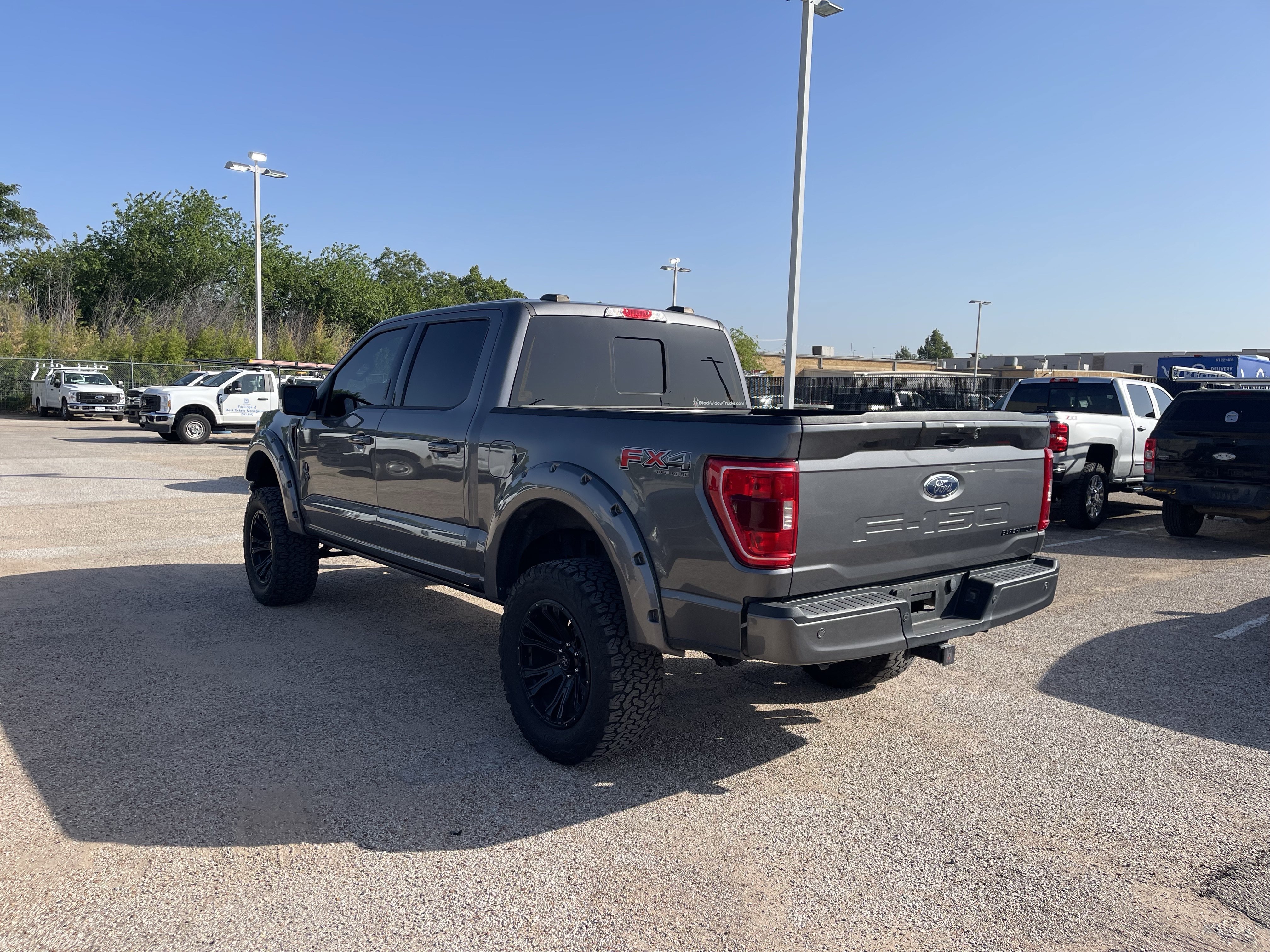 Used 2022 Gray Metallic Ford XLT image 2