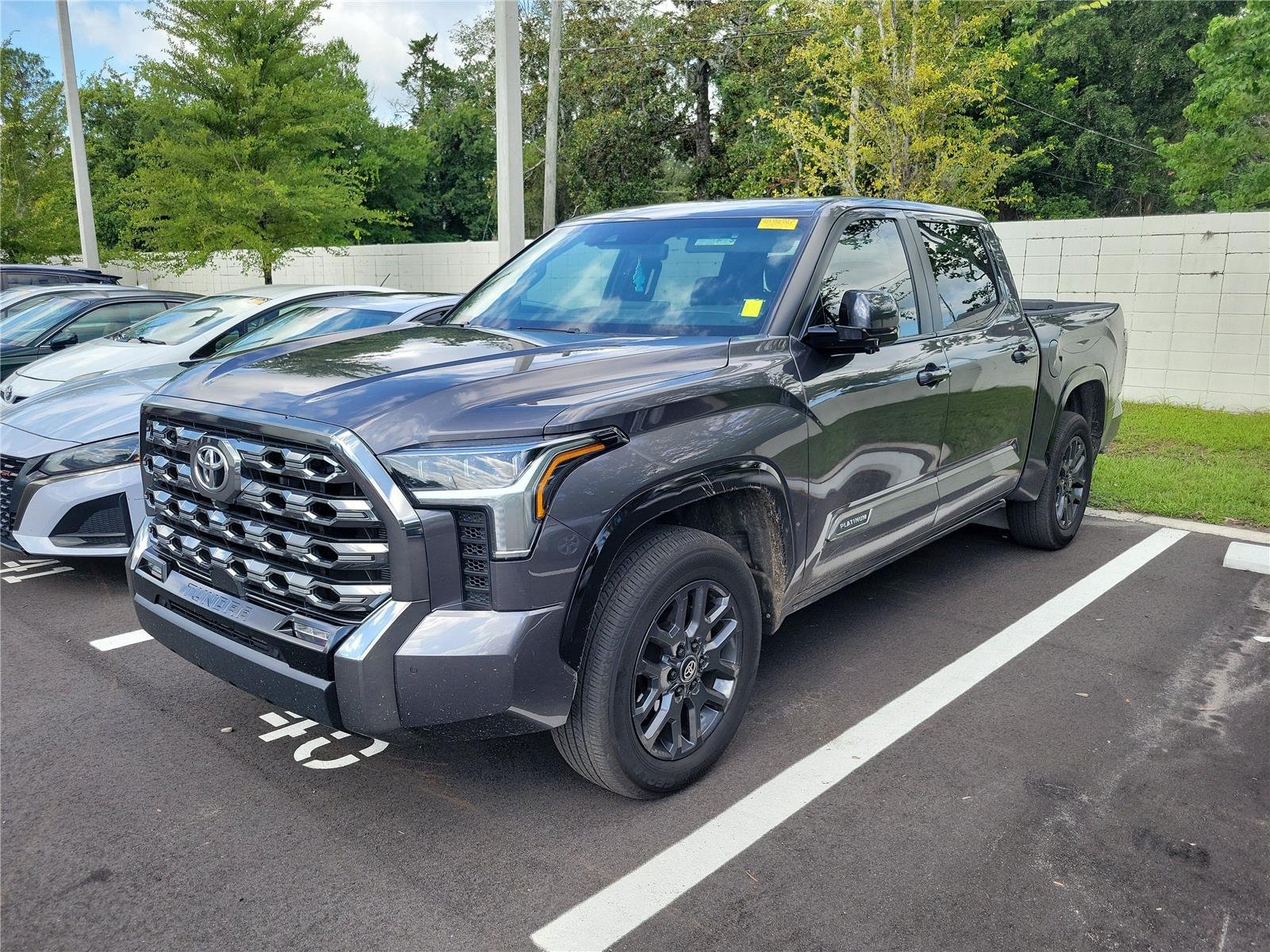Used 2025 Magnetic Gray Metallic Toyota Platinum image 1