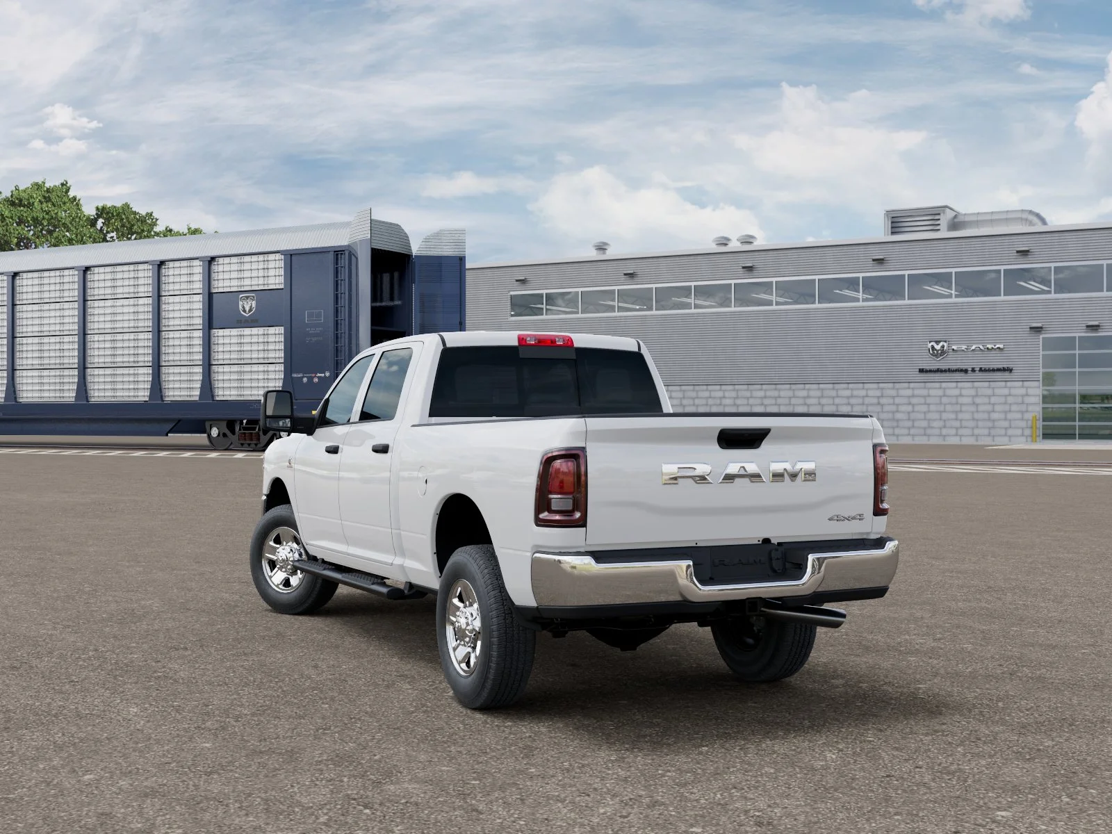 New 2027 Bright White Clearcoat RAM Tradesman image 3