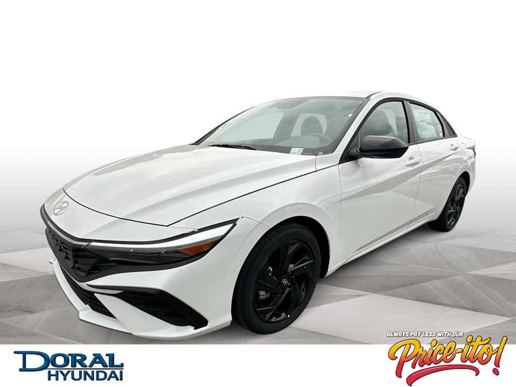 New 2026 Serenity White Hyundai SEL Sport image 1