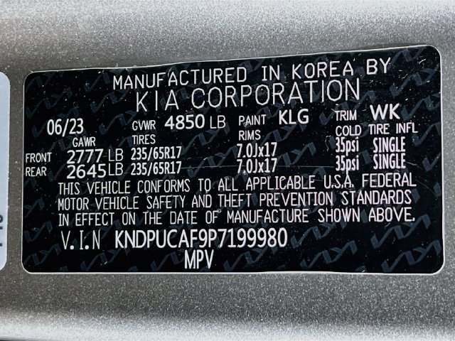 Used 2023 Steel Gray Kia LX image 27