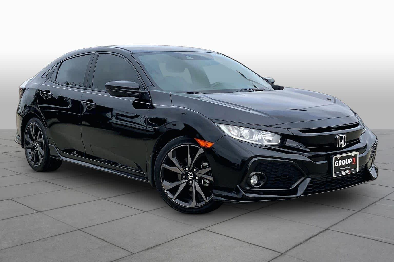 Used 2019 Crystal Black Pearl Honda Sport image 3