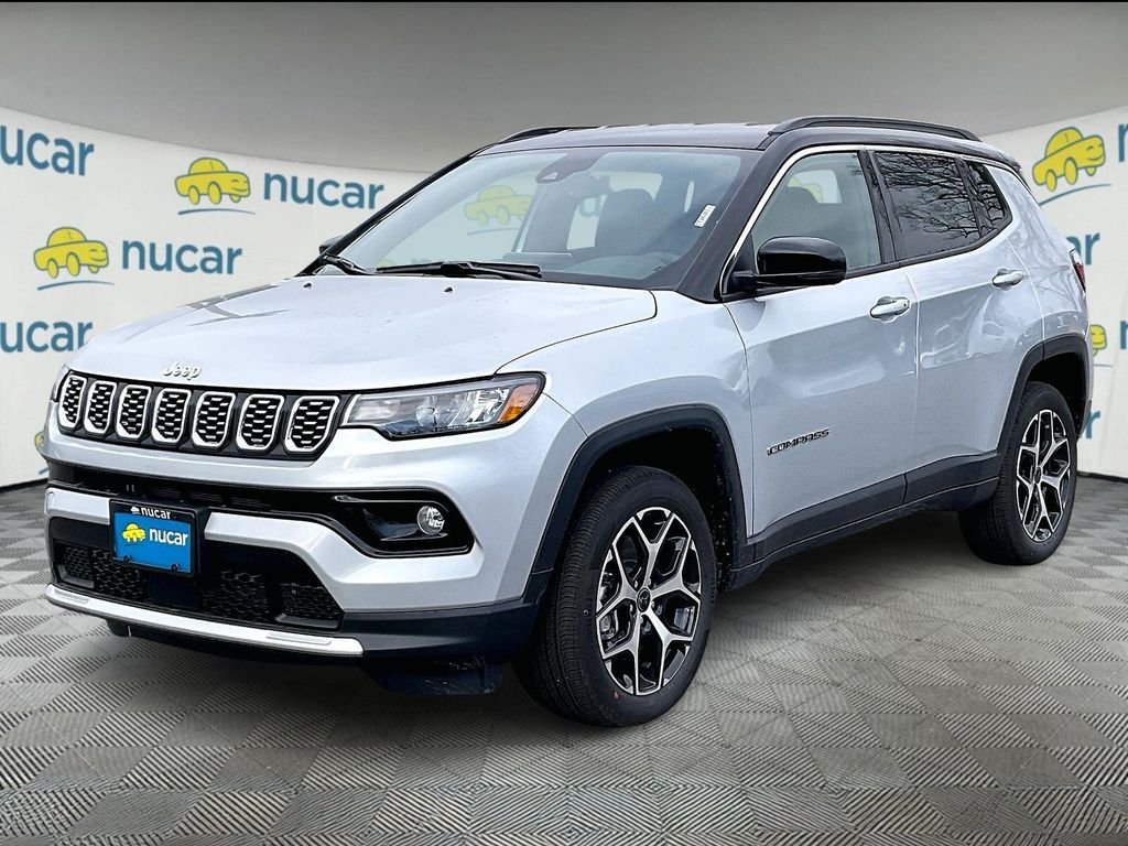 New 2026 Silver Zynith Metallic Clearcoat Jeep Limited image 3