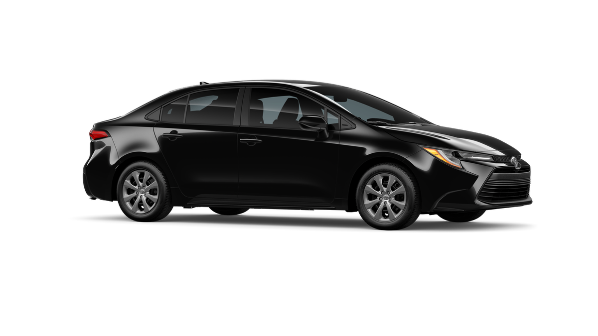 New 2026 Midnight Black Metallic Toyota LE image 13