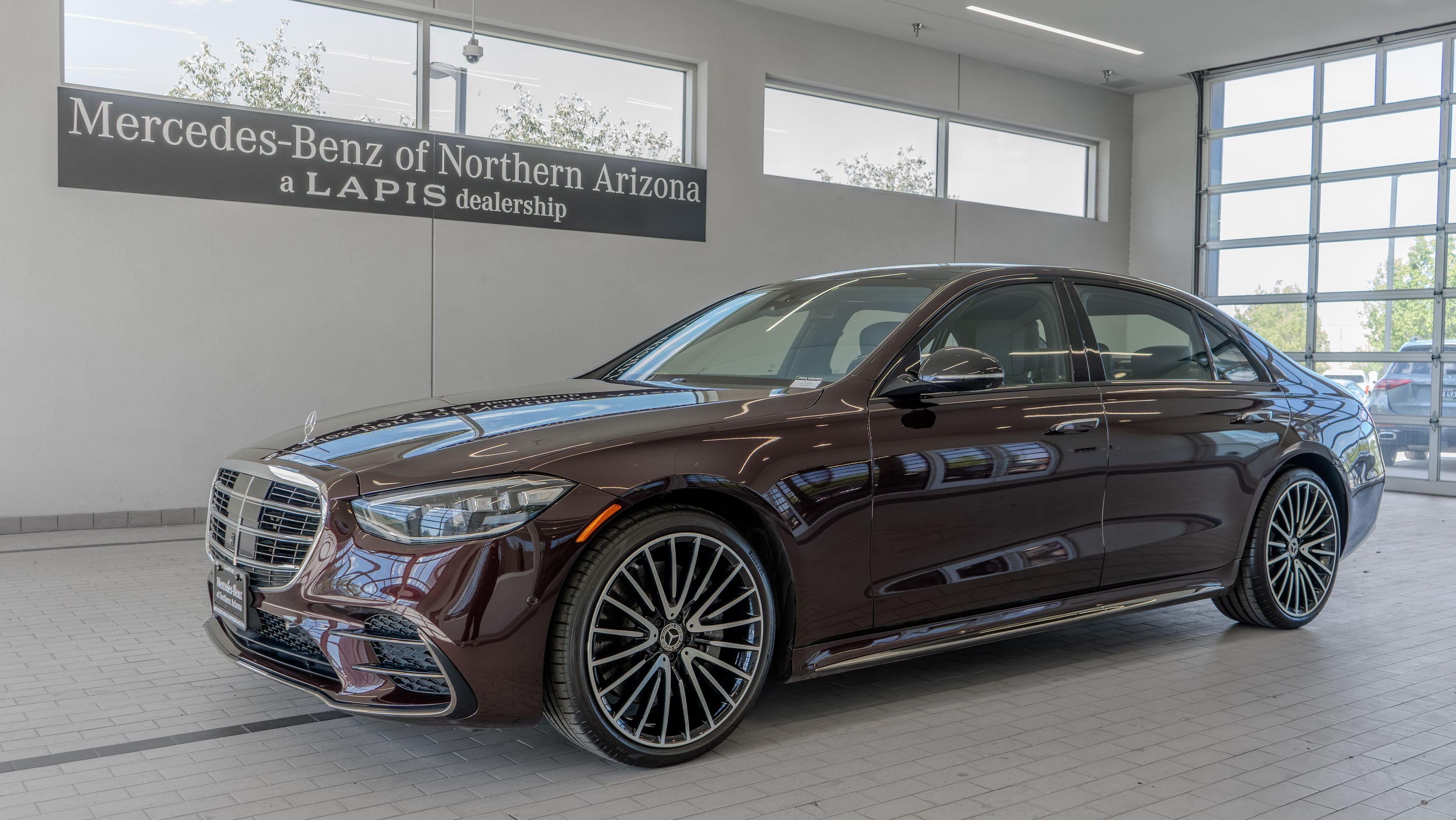 Certified Used 2023 Rubellite Red Metallic Mercedes-Benz S 500 image 3