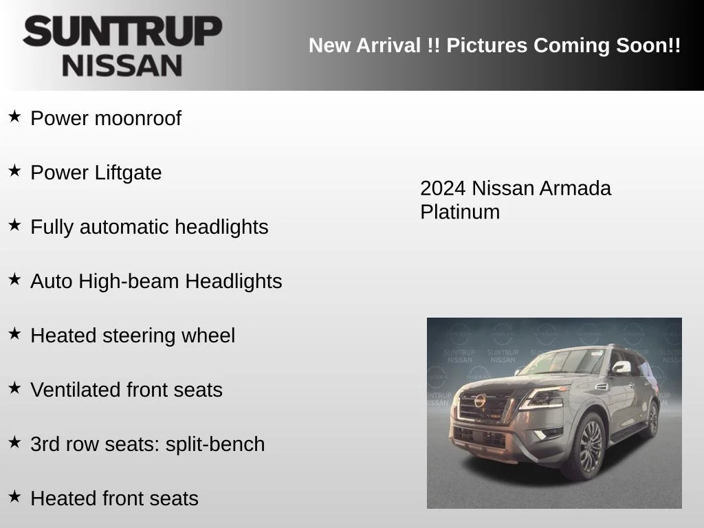 Used 2024 Gray Nissan Platinum image 9