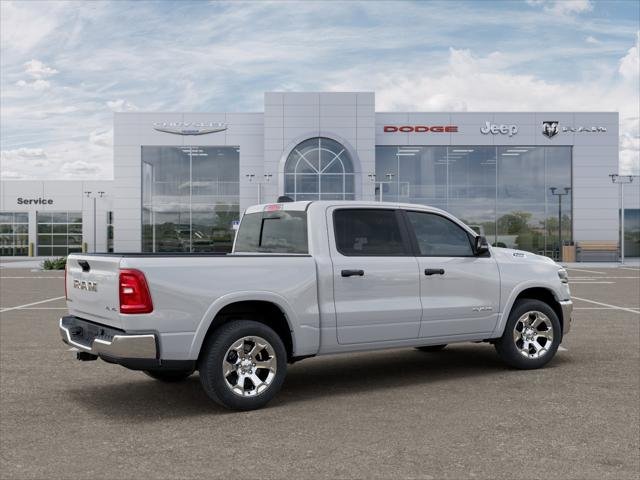 New 2026 Bright White Clear-Coat Exterior Paint RAM Big Horn Crew Cab 4x4 5
